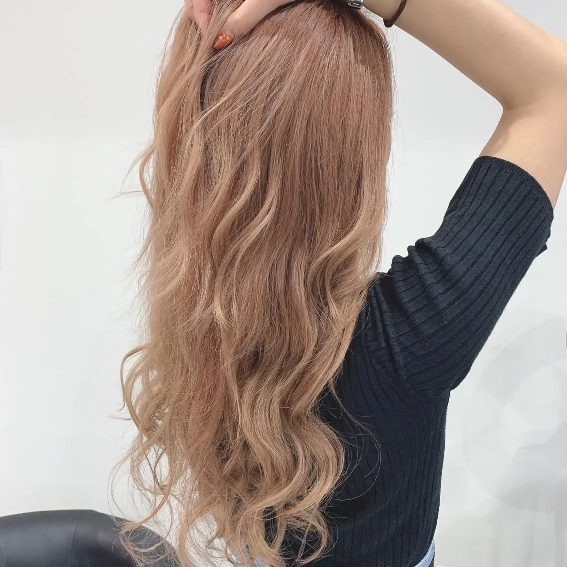 ロング エクステ YUDU🍊 germe/ジェルムのヘアスタイル