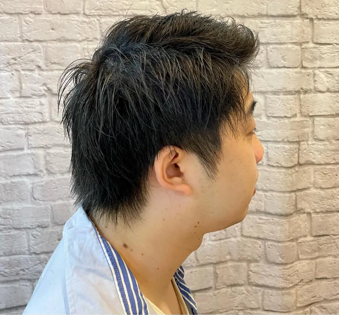 ショート メンズ メンズカット❗️ 岡本晟我のヘアスタイル