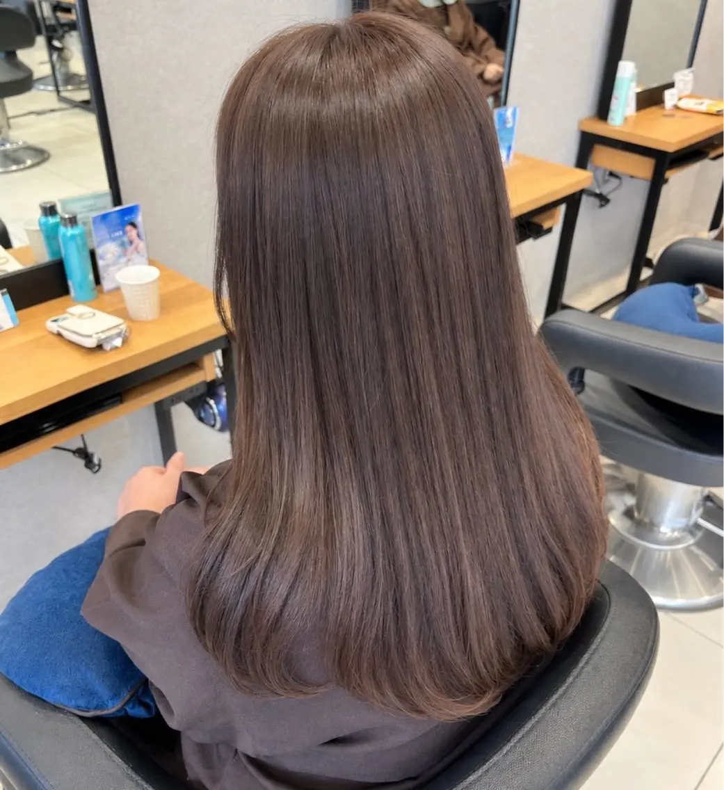 ロング カラー ヘアカラー 🍑MOMOKA🍑 EARTH二俣川のヘアスタイル