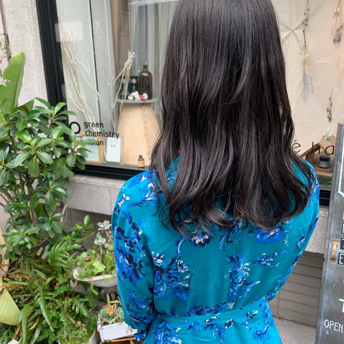 ロング カット ヘアカラー トリートメント 艶髪color💎髪 質改善ストレート大吉のヘアスタイル
