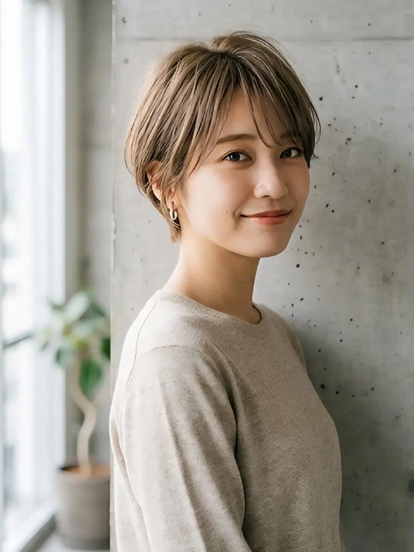 ショート ショート×髪質改善 【松戸】澤田　周のヘアスタイル