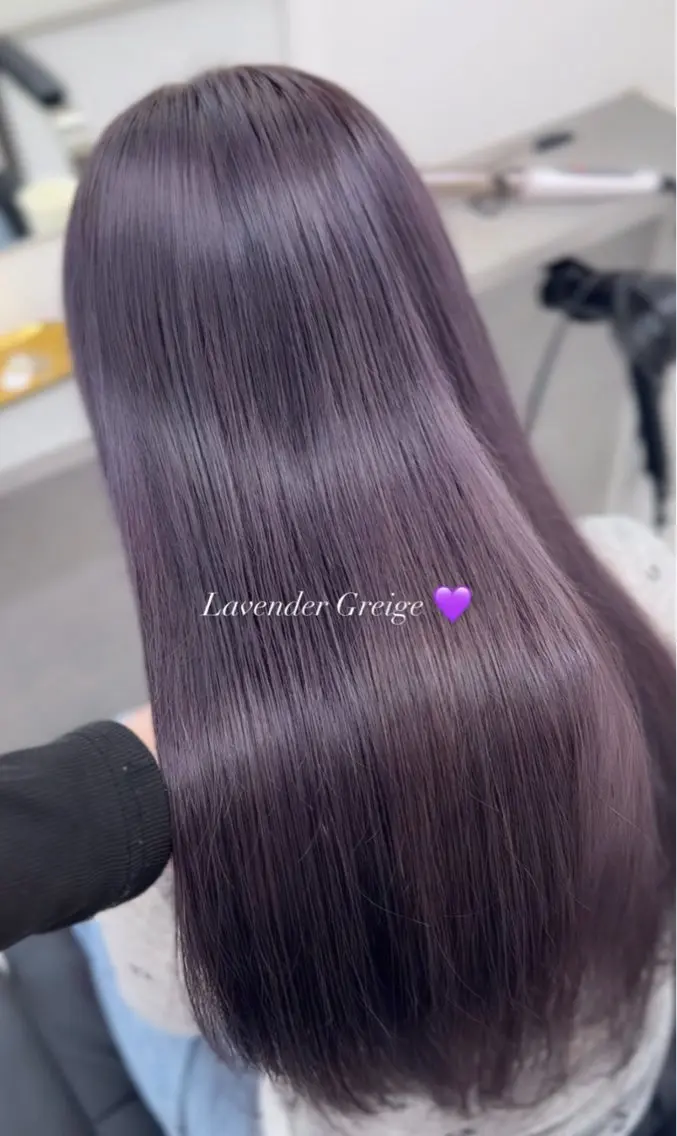 ロング カラー ヘアカラー レイヤー透明感カラー ブリーチ🎀オトハのヘアスタイル