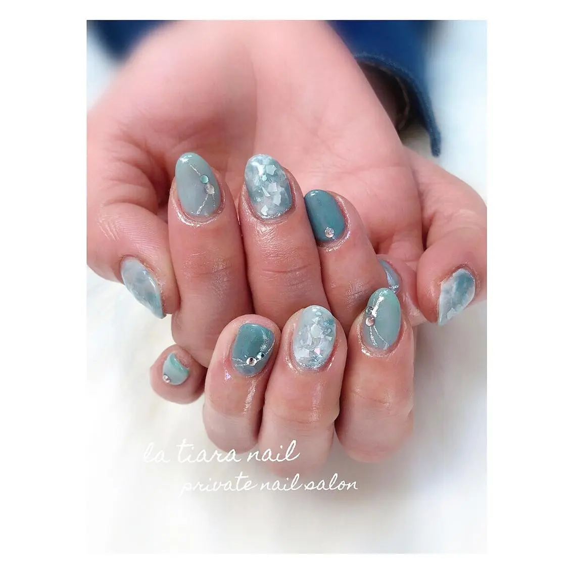 ネイル Blue bird  nailのネイルデザイン