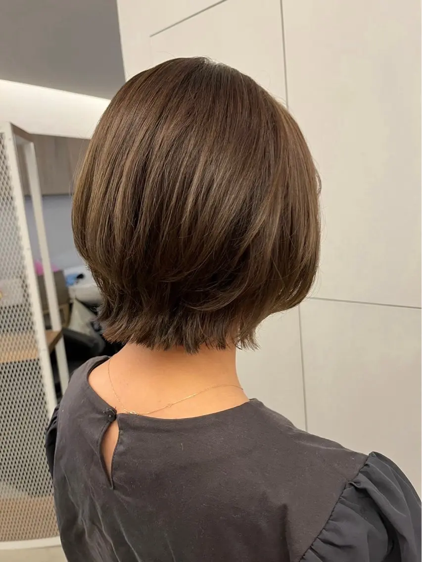 ショート 美髪✨艶髪✨髪質改善 カラー特化❕亀島のヘアスタイル