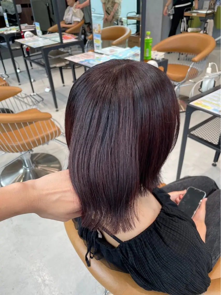 ショート 内藤 藍夏のヘアスタイル