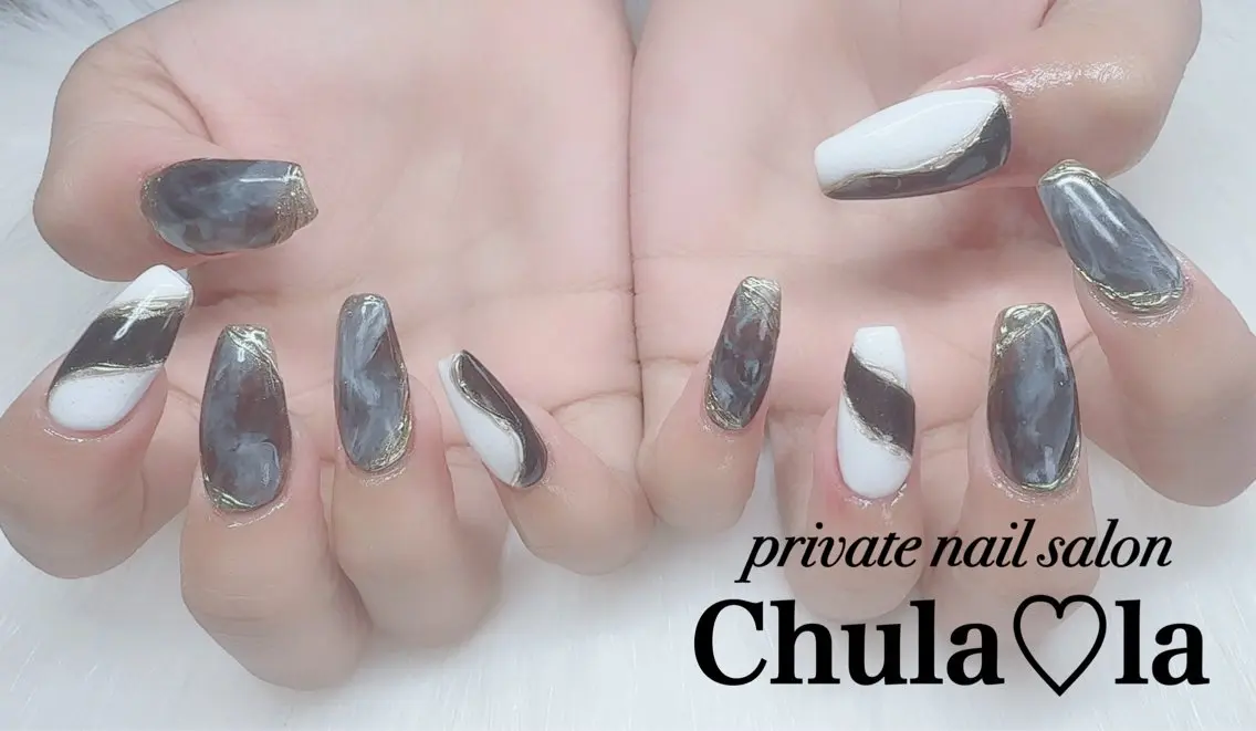 ネイル 持ち込み ハンドネイル Chula♡la 豊見城市高安のネイルデザイン
