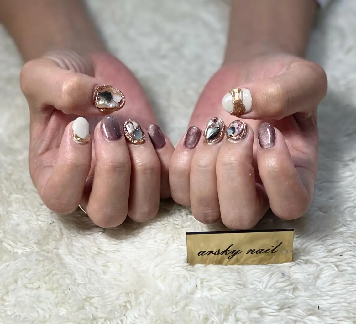 ネイル マグネットネイル Mateo Nail Artのネイルデザイン