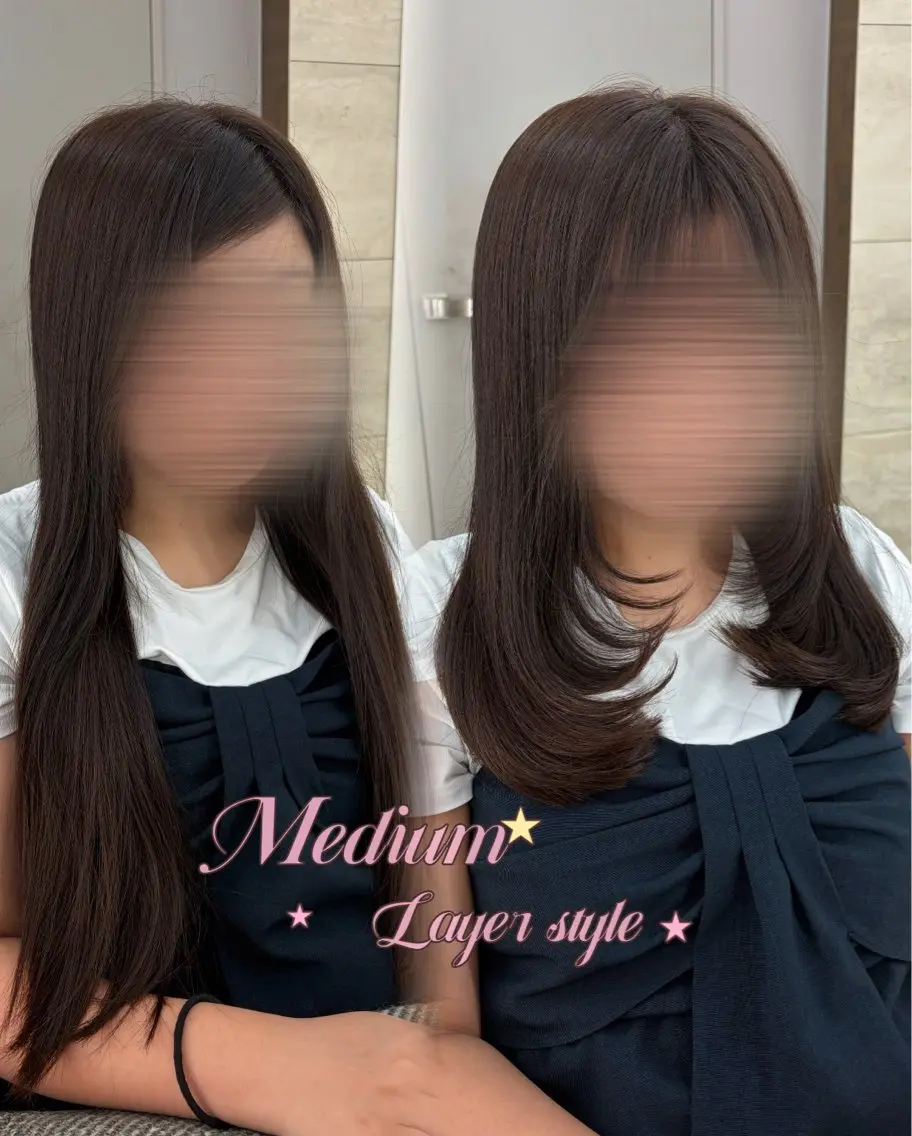 ロング モデル募集中🍒 ボブ縮毛✨Runaのヘアスタイル