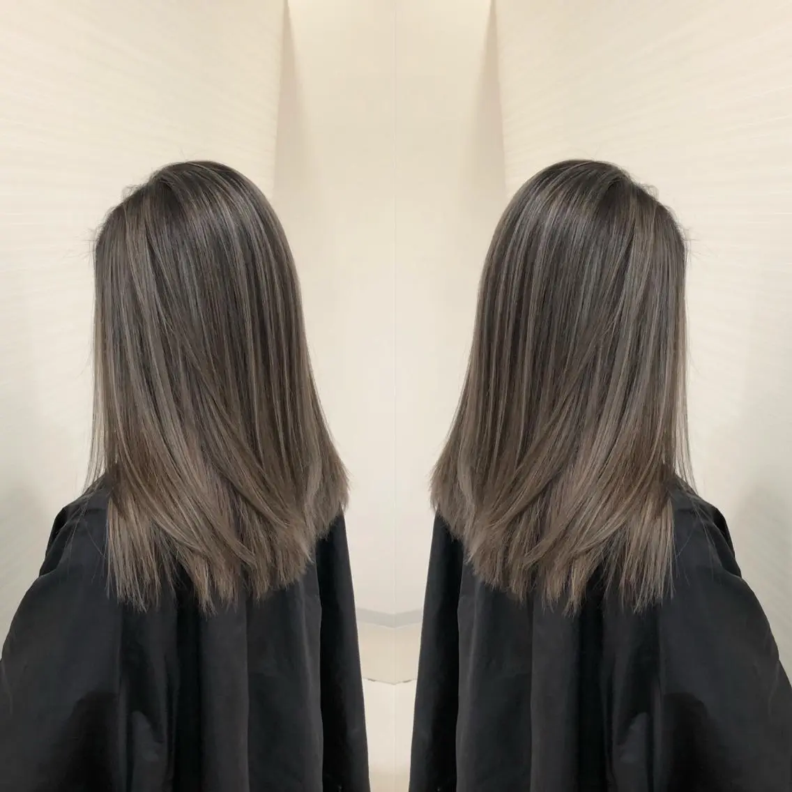 ミディアム レイヤーカット 得能 雅人のヘアスタイル