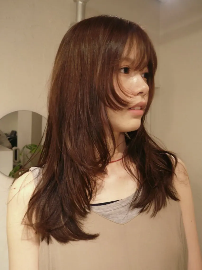 ロング 熊谷 由貴のヘアスタイル