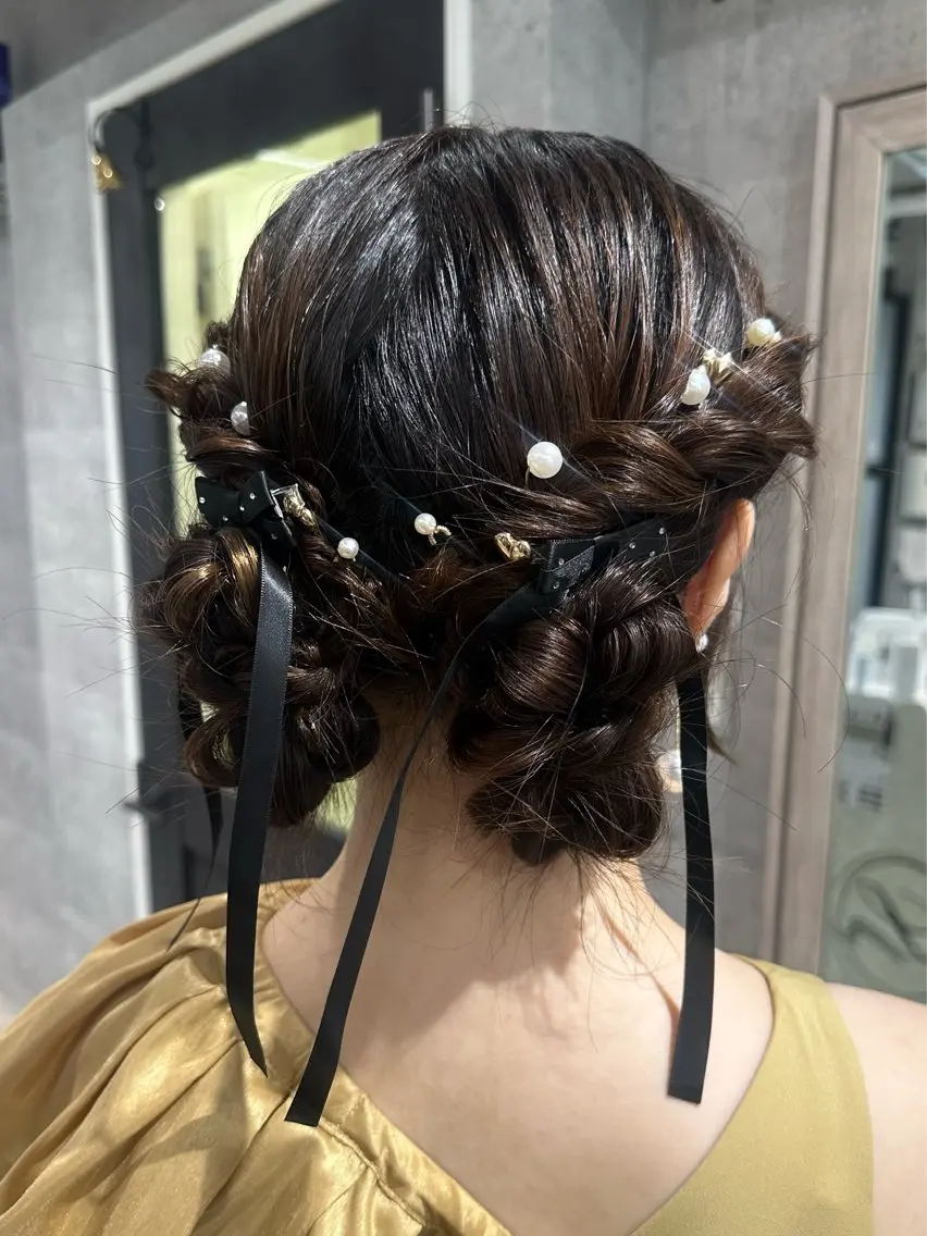 ヘアセット・フルアップの写真