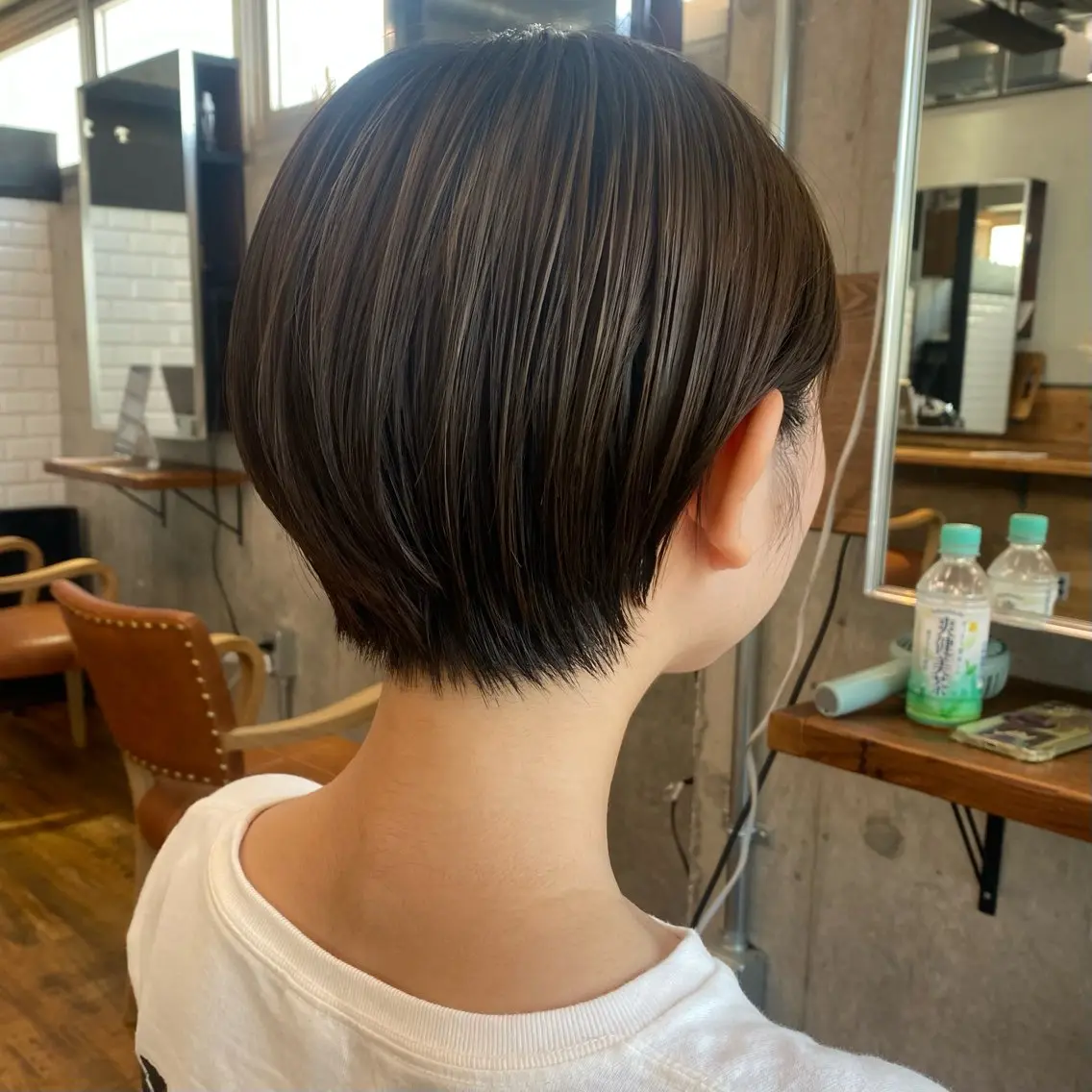ショート カット ヘアカラー パーマ パーマ/ 🌿nanakoのヘアスタイル
