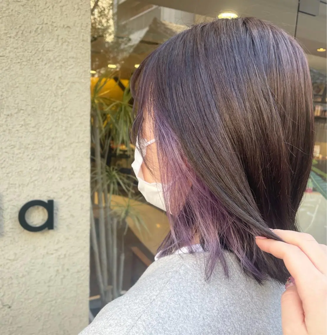 ミディアム 神谷 亜結美のヘアスタイル