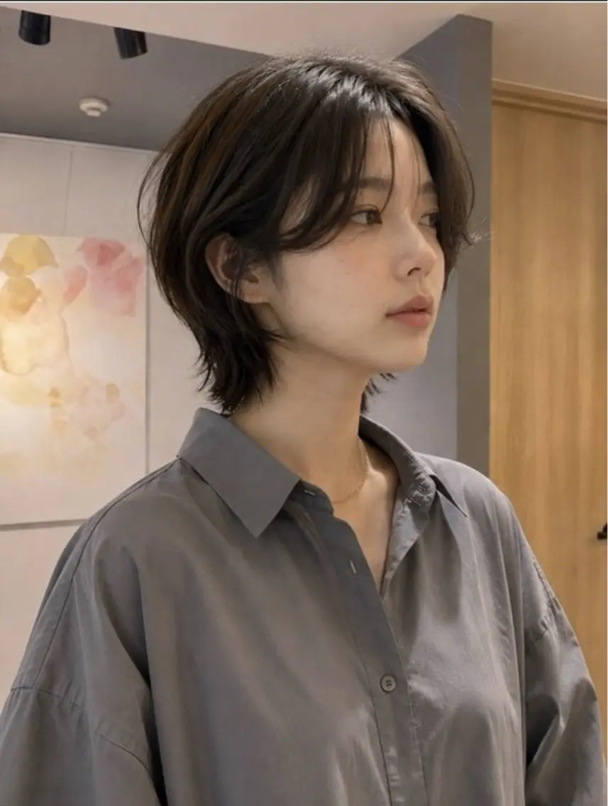ショート 中田 こころのヘアスタイル