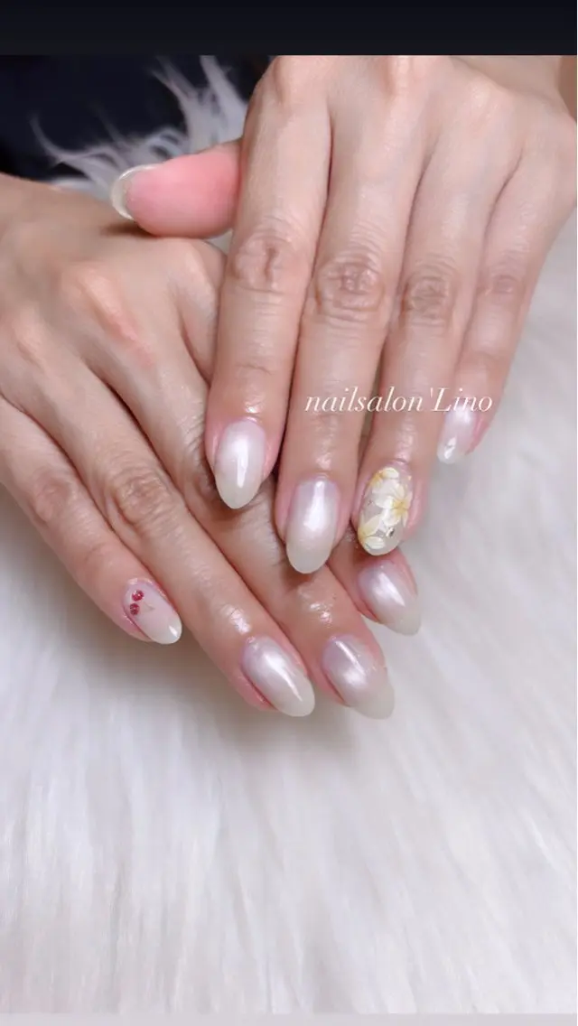 ネイル アートネイル ハンドネイル Lino𓂃⟡.· Chizuruのネイルデザイン