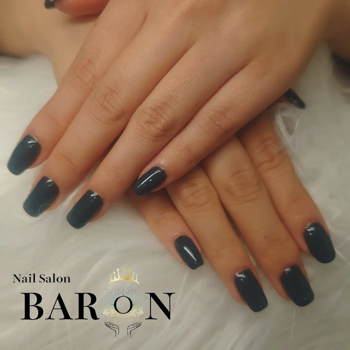 ネイル ワンカラーネイル ♛BARON♛ AOIのネイルデザイン