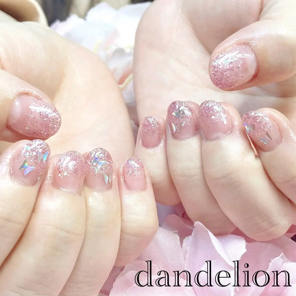 ネイル ハンドネイル ハンドケア dandelion ダンデライオンのネイルデザイン