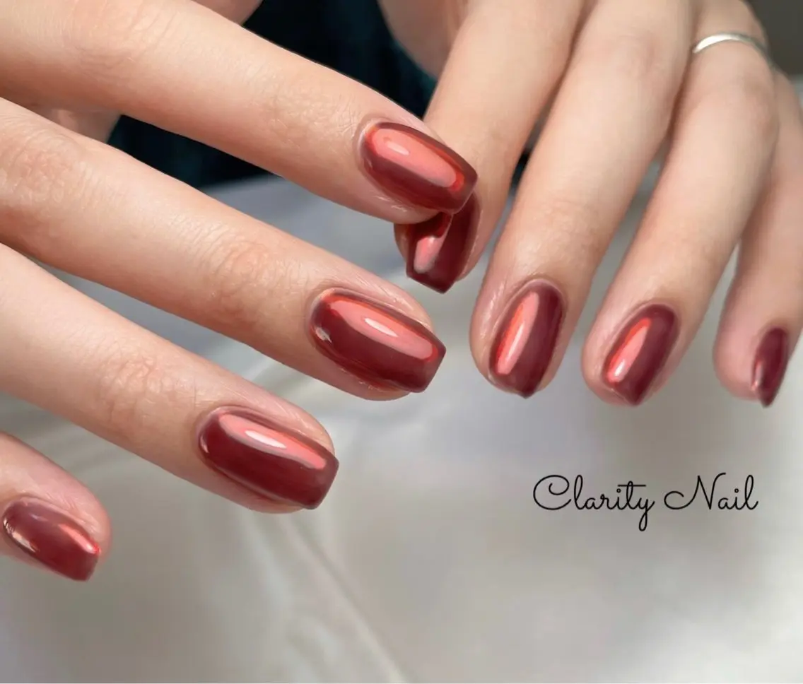 ネイル ワンカラーネイル ハンドネイル Clarity Nailのネイルデザイン
