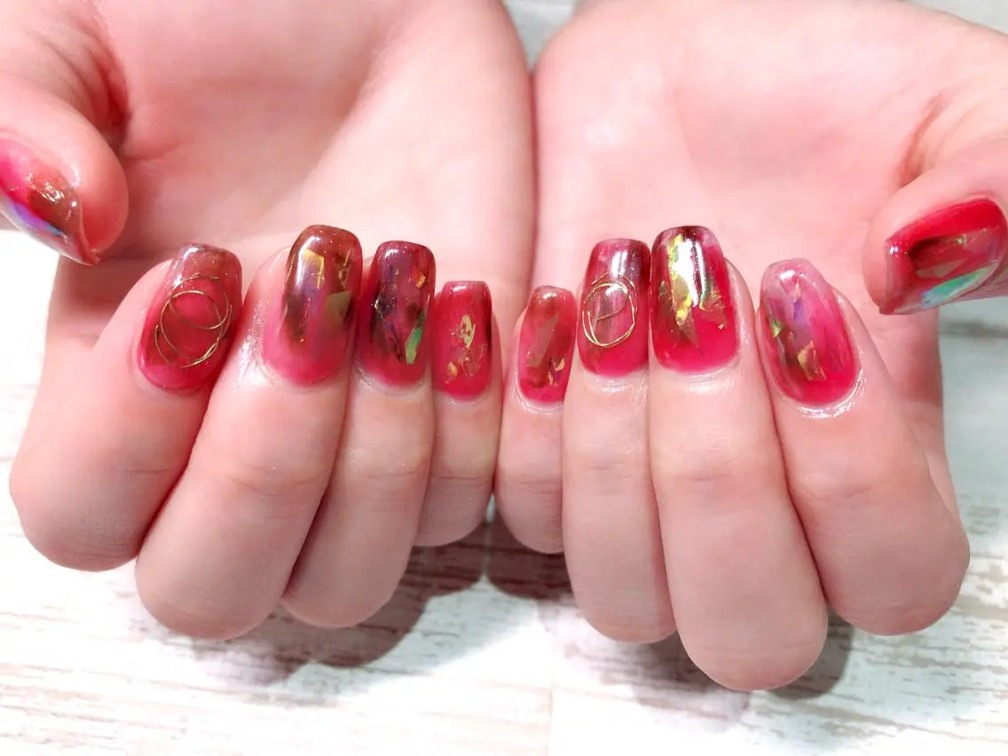 ネイル Lino+ ネイル&よもぎ蒸しのネイルデザイン