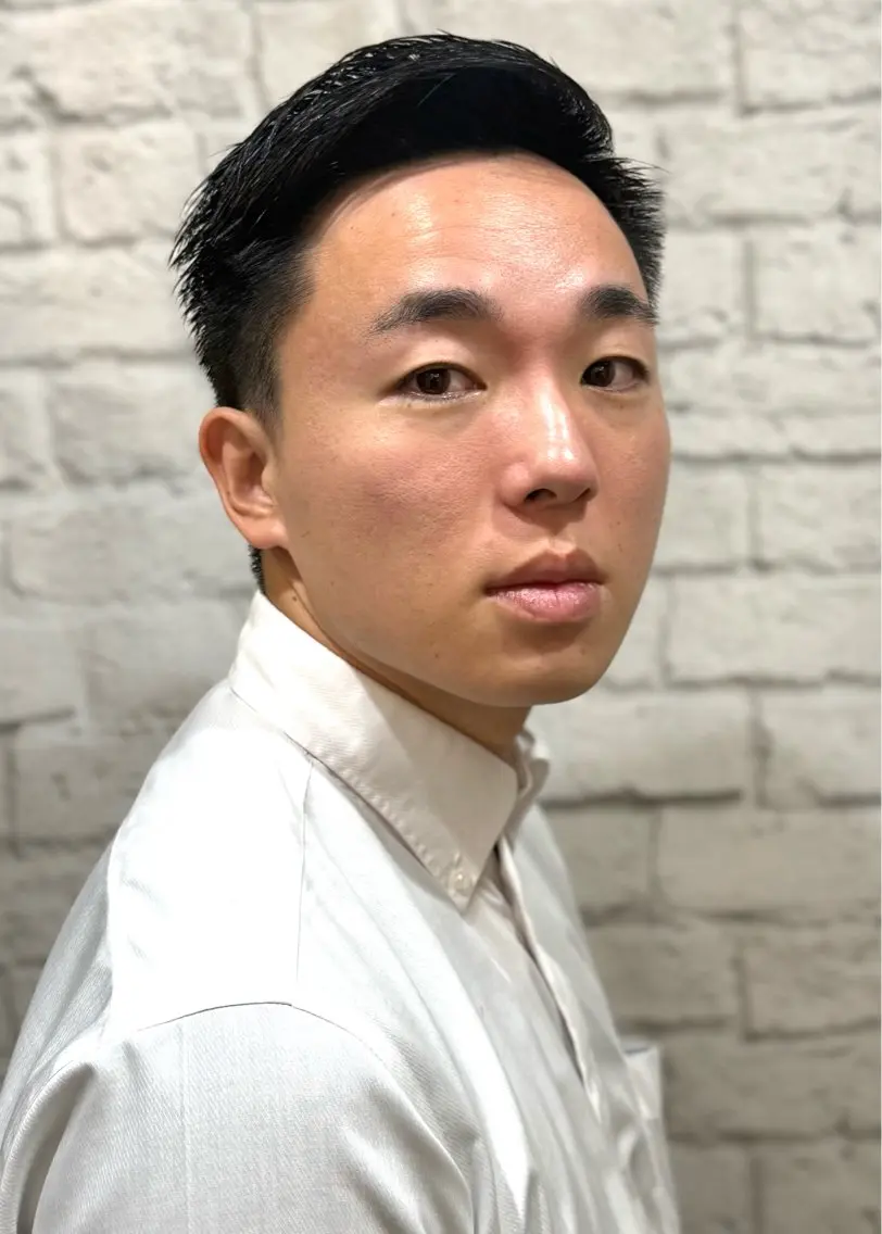 ショート メンズ カット ヘアカラー 💈メンズカット 💈河野透和のヘアスタイル