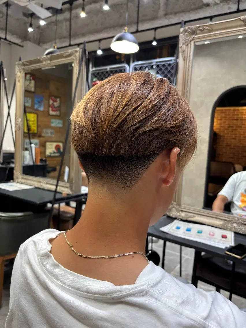 ショート カット hack 佐藤龍空のヘアスタイル