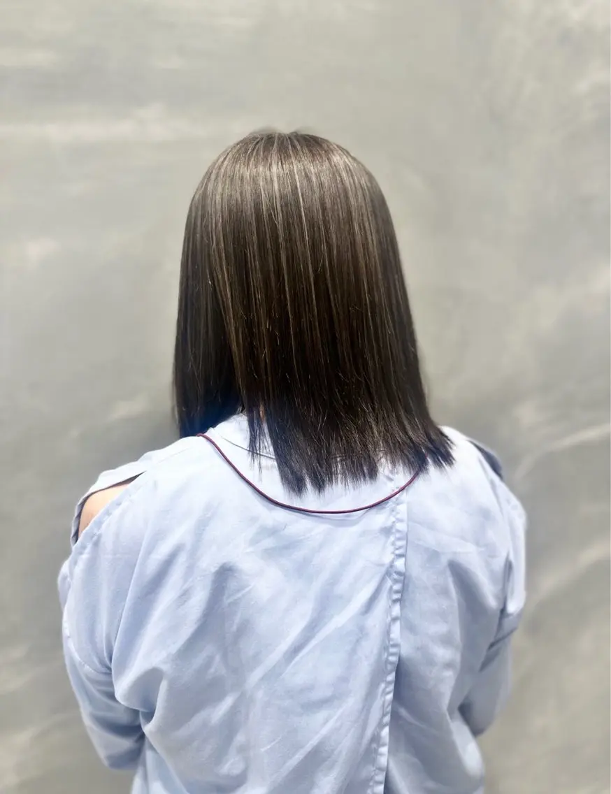 ミディアム カラー ヘアカラー トリートメント 🦋モデル募集中 🦋　MISATOのヘアスタイル