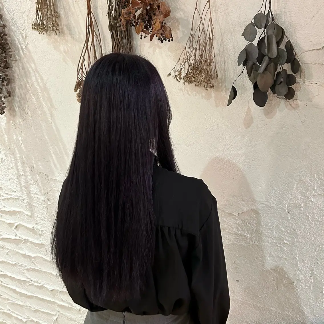 カラー ブリーチ 透明感カラー ラベンダーカラー 菅野 七海のヘアスタイル