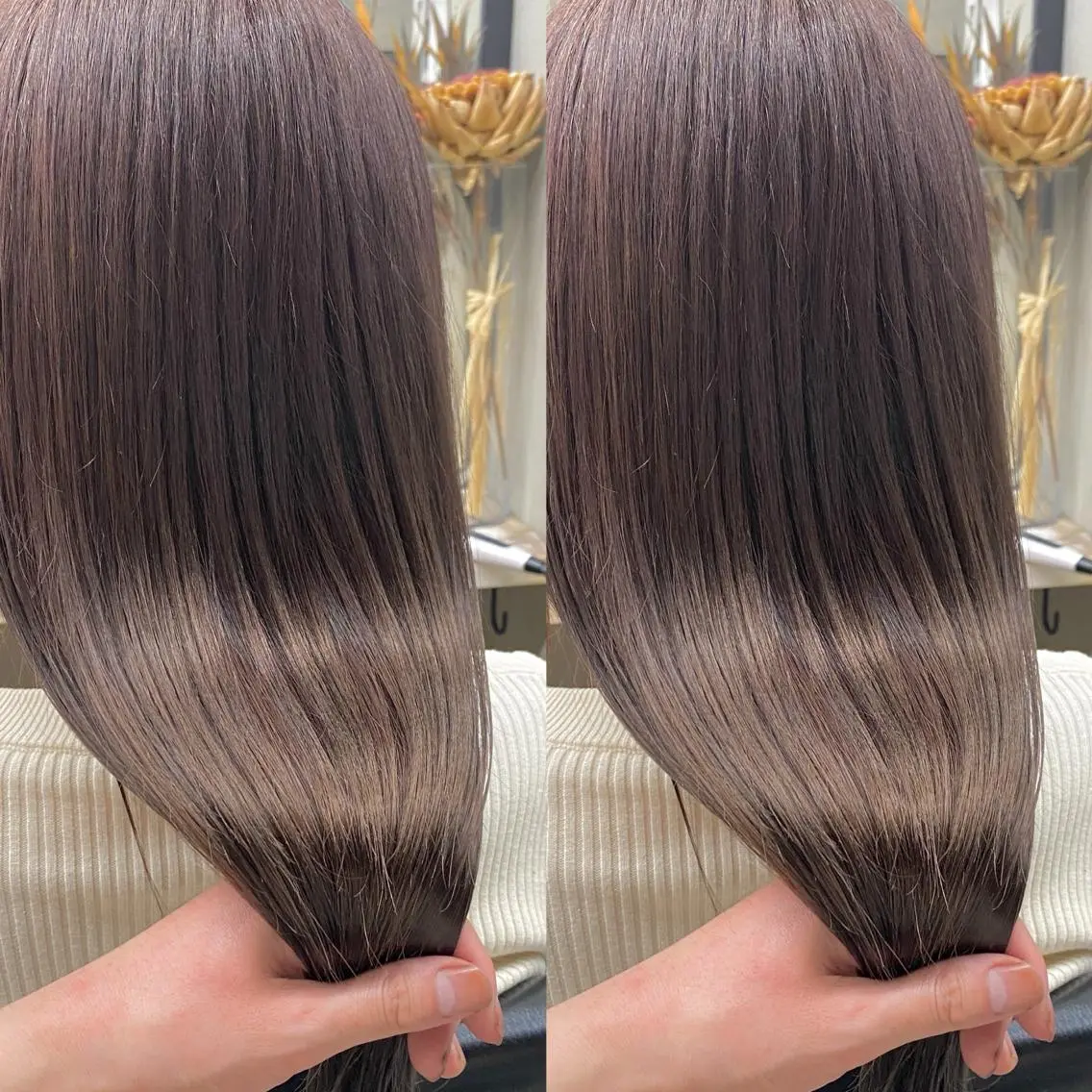 ミディアム カラー パーマ ヘアアレンジ メンズ キッズ ネイル マツエク・マツパ アイブロウ メンズブリーチ メンズ韓国風 ベージュカラー 黒髪 ブリーチ ヘアカラー トリートメント 韓国ヘア🫧 KAZUTOのヘアスタイル
