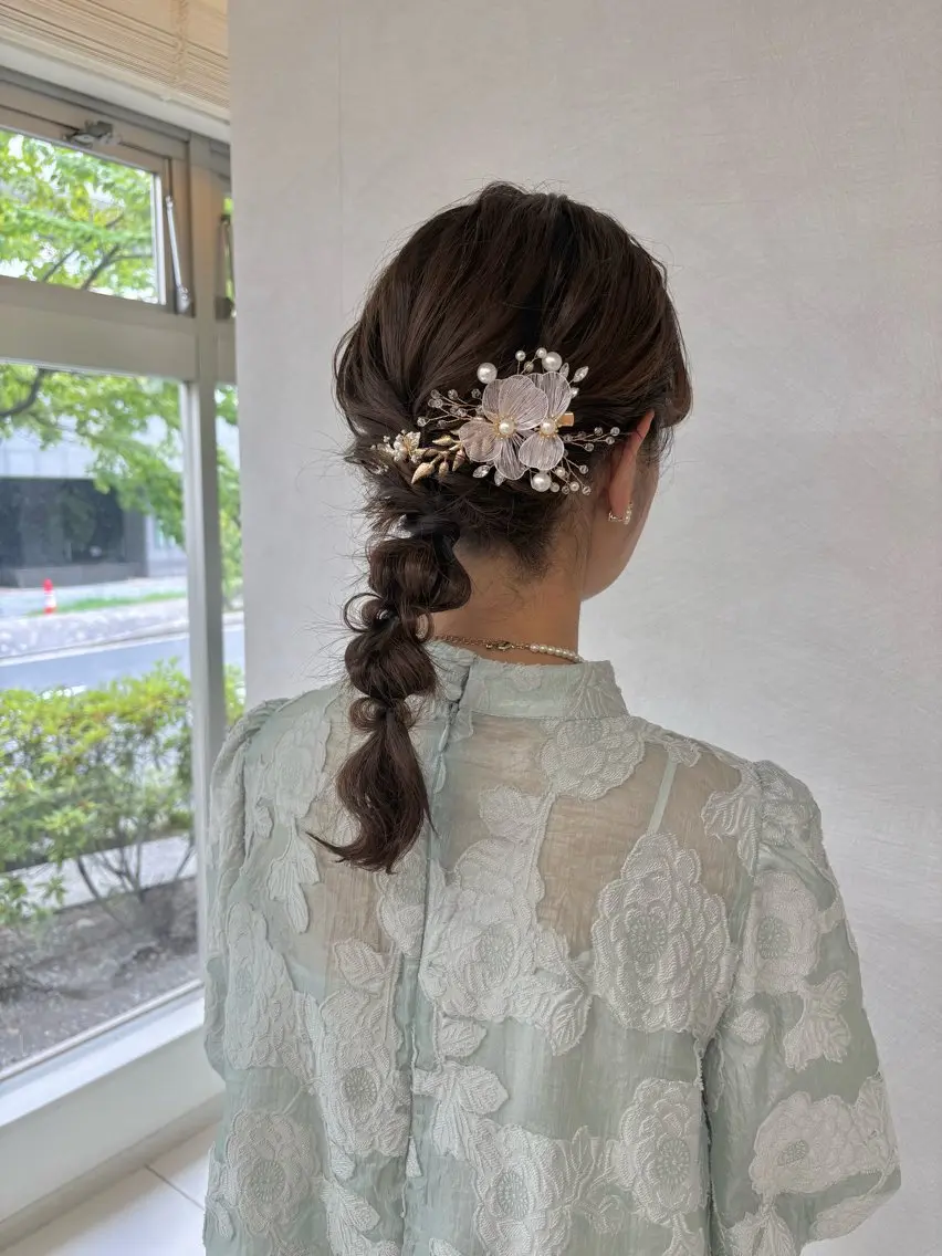 ヘアアレンジ ヘアセット ヘアセット/眉毛カッ ト/Nana〻のヘアスタイル