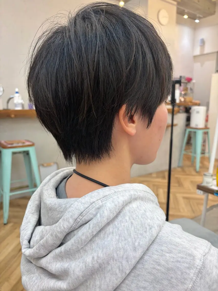 ショート ショートヘア ナカノユウ/本厚木/ レイヤーカットのヘアスタイル