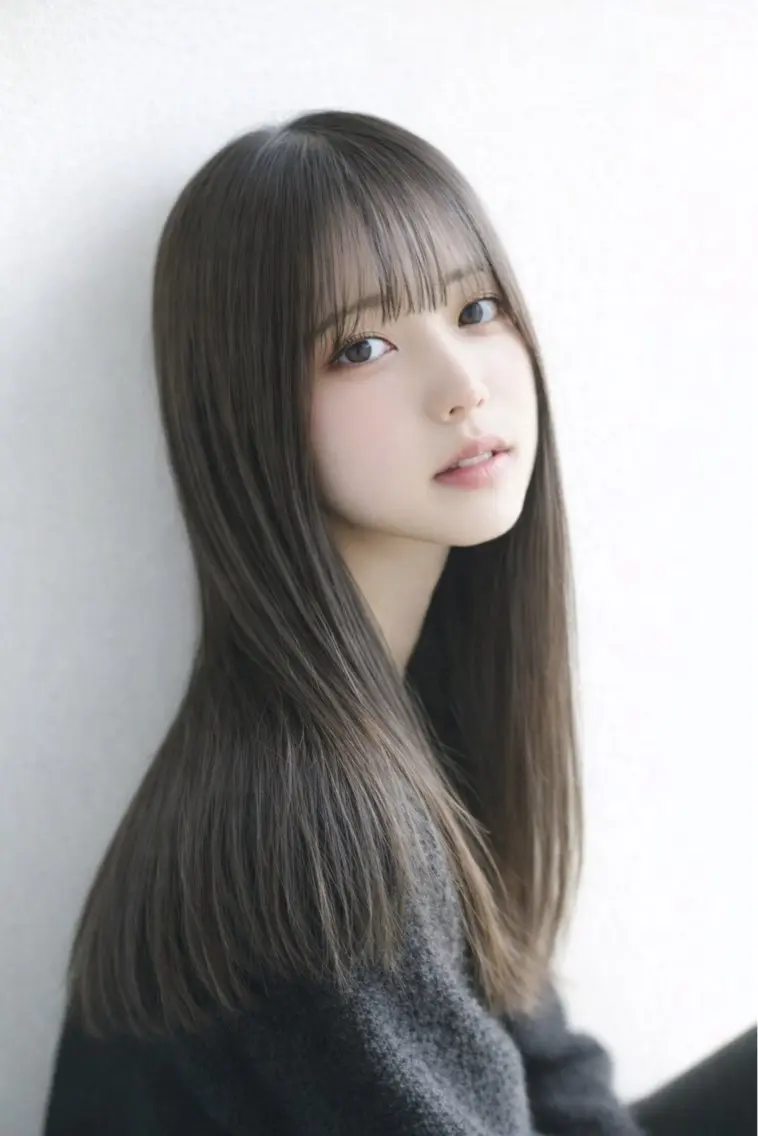 セミロング パーマ くせ毛 縮毛矯正 トリートメント カット 縮毛矯正 トリートメント 田村和範/似合わせ カラー/髪質改善のヘアスタイル