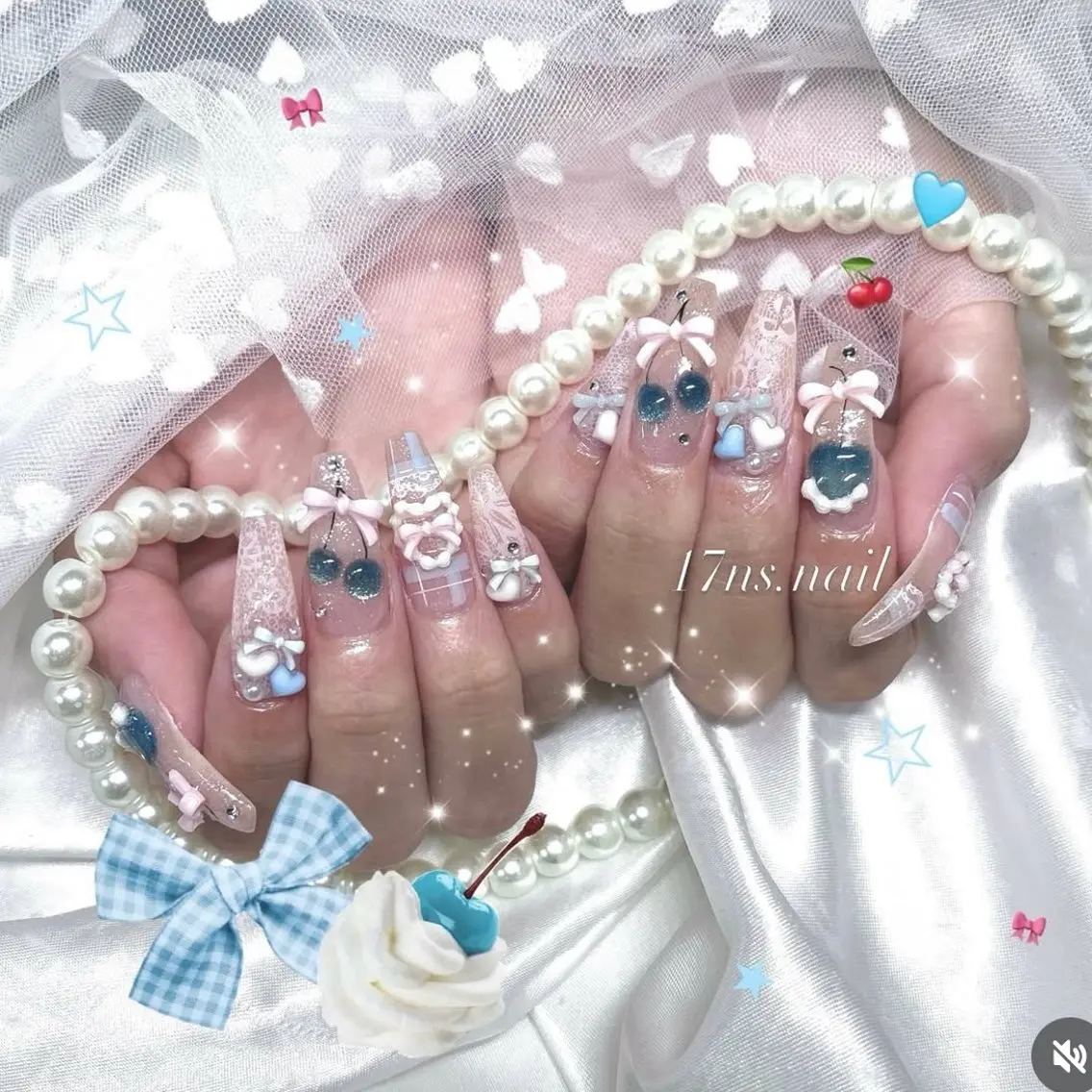 ネイル ˚✧🆕スタッフ🍥 NanAsE⁺✧༚のネイルデザイン