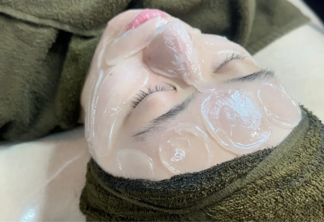 【潤艶Wax全顔】鎮静パック付きの写真