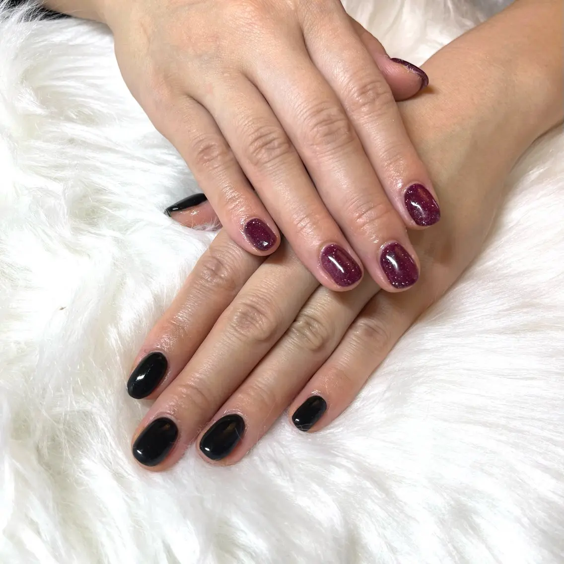 9月限定🎑　　　　　　　　　　　　　　　　　　【オフ込】ワンカラーorラメグラ💅✨　　　　　　　プラス1色追加無料の写真