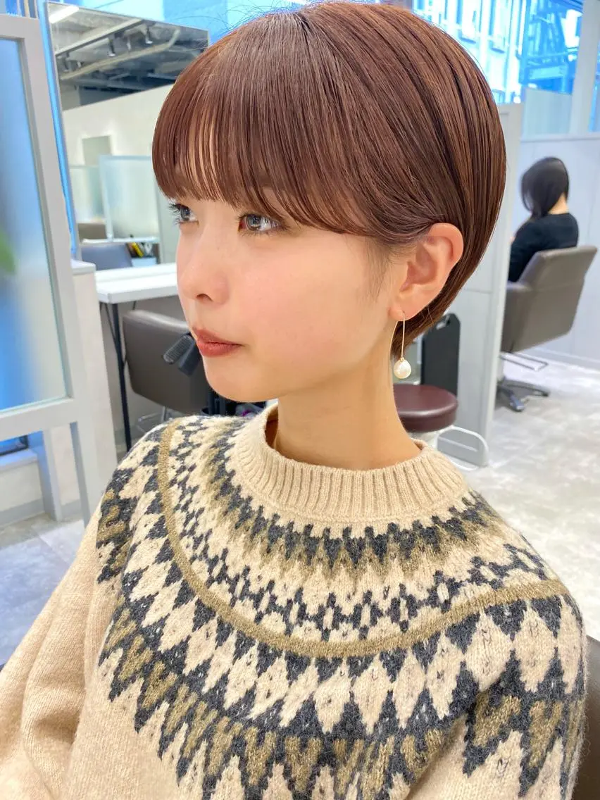 【U-25限定】ショートスタイルカットモデル募集 ショートヘアカット+カラー+Tr+撮影 ※U-25歳限定の写真
