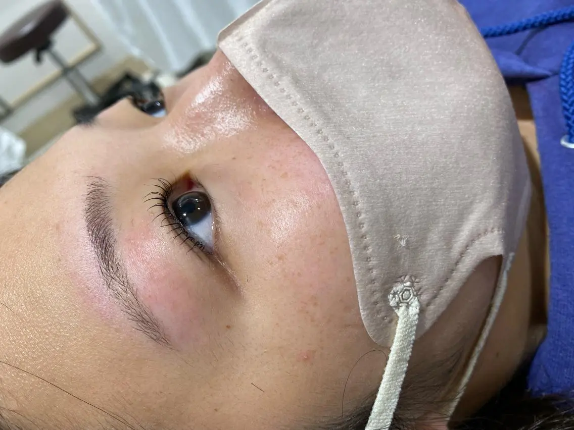 マツエク・マツパ アイブロウ 眉毛ワックス脱毛 一重×まつ毛パーマ マツパ ️🫧志水郁香️🫧 FORCE 市川のマツエク・マツパデザイン