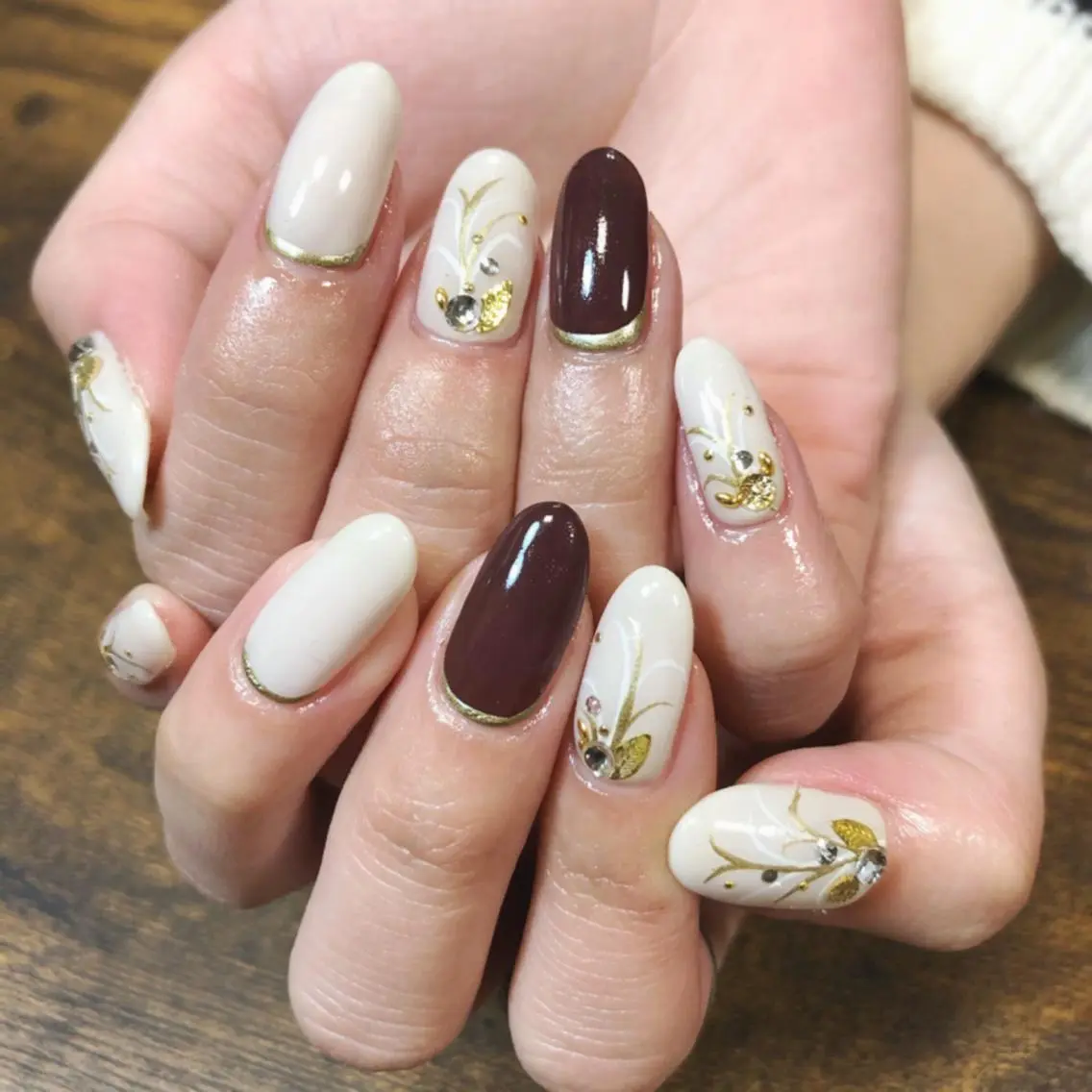 ネイル 持ち込み シンプルネイル ueki junのネイルデザイン