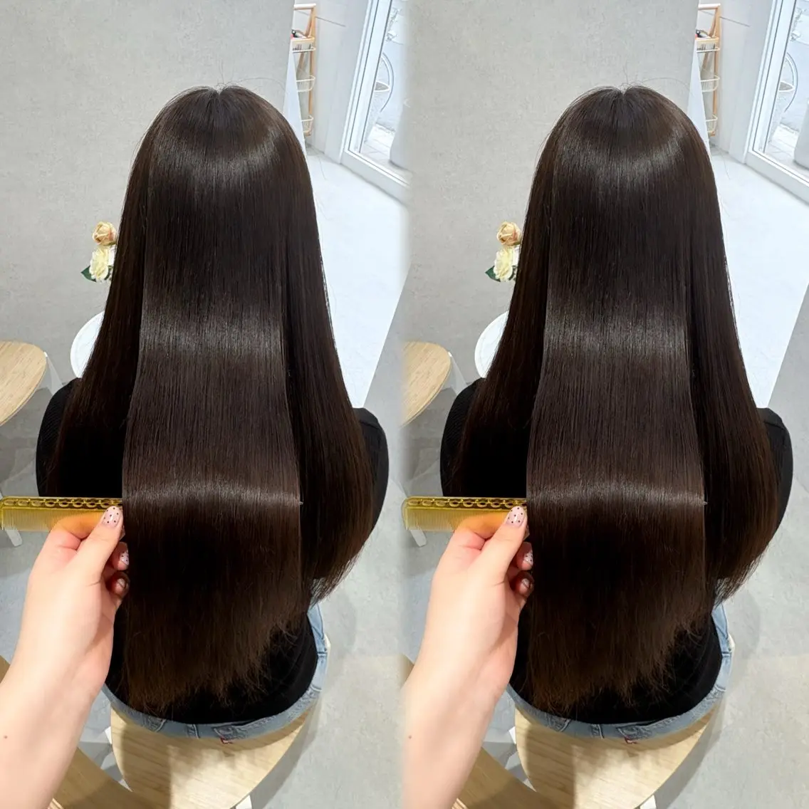 ロング カラー 透明感/チョコカラー 💍TAMA💍のヘアスタイル