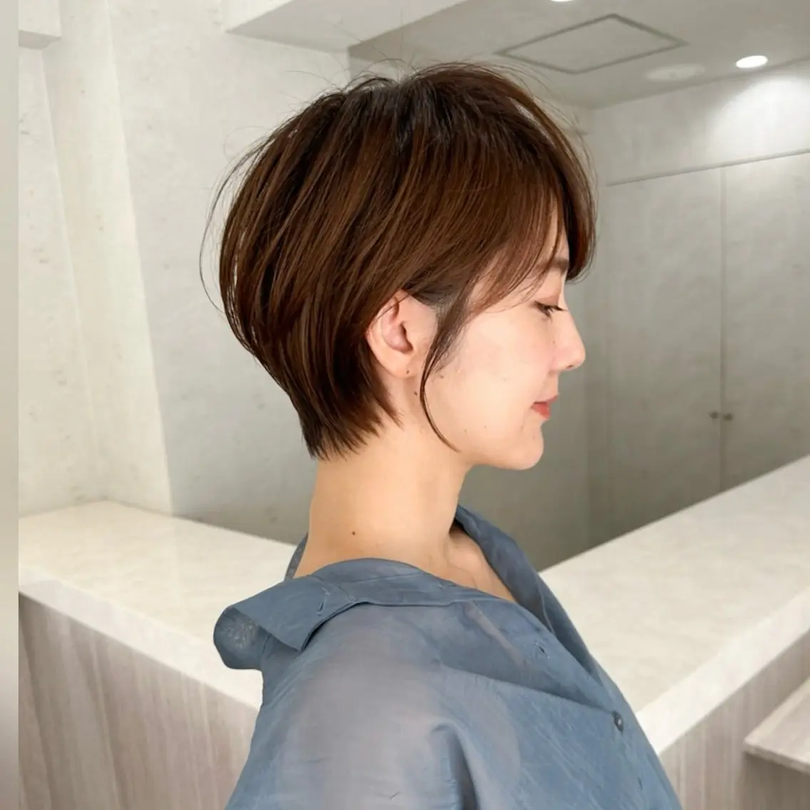 ショート 艶カラー/ヘアセット 着付け ふうか 渋谷のヘアスタイル