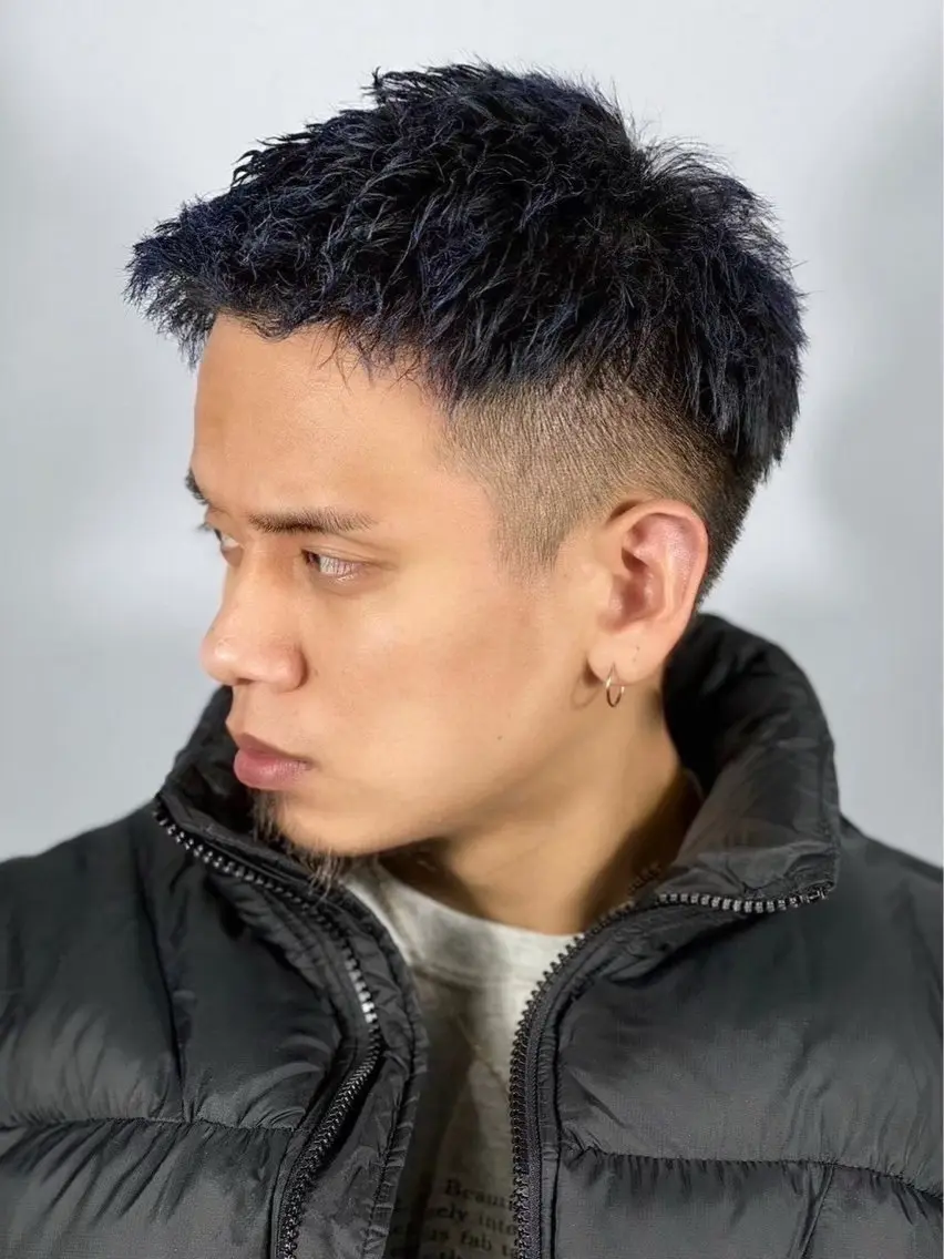 ショート カラー ヘアアレンジ メンズ ⚡️メンズ特化⚡️ 倉林 隼大のヘアスタイル