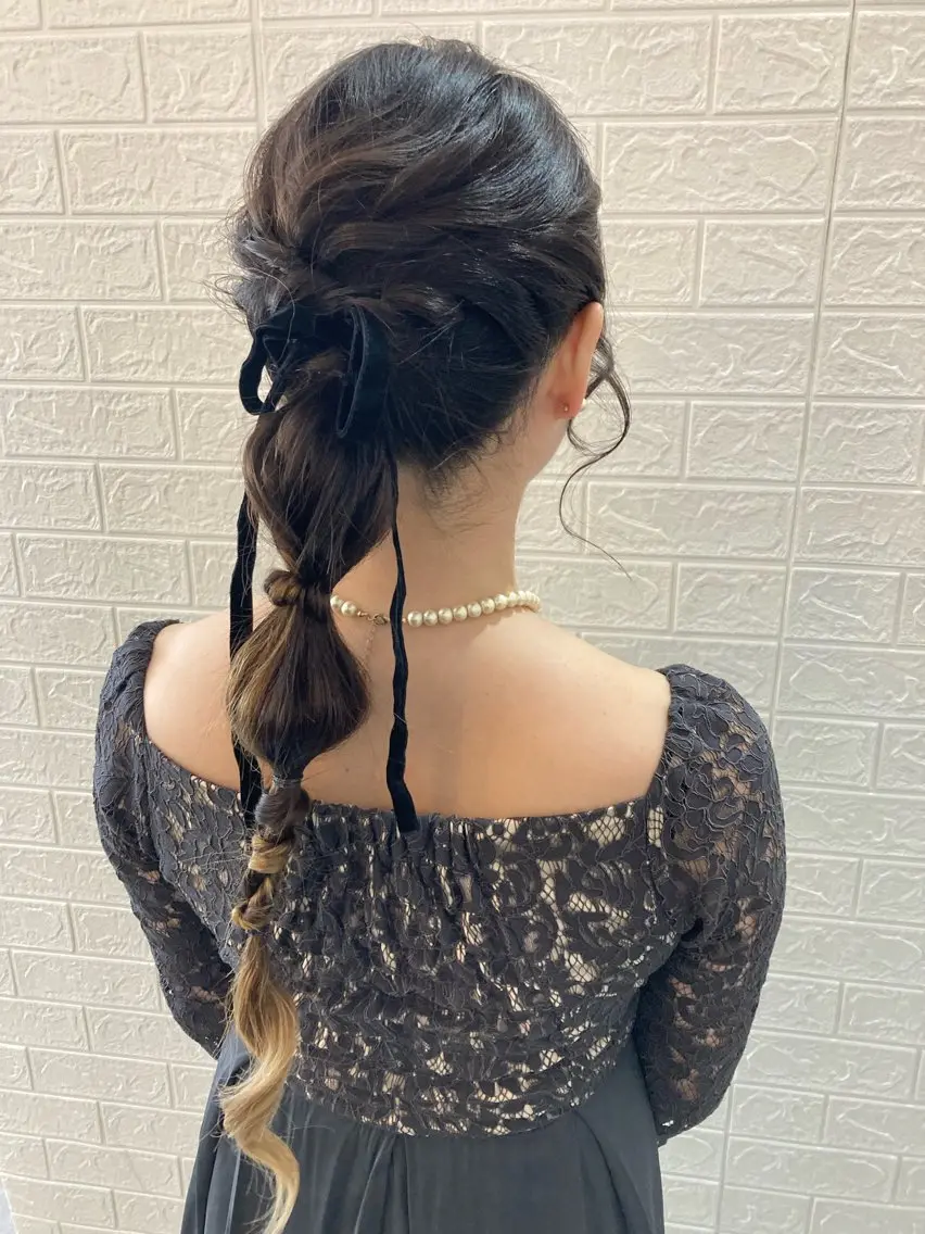 ヘアアレンジ ヘアセット 【Bea+】中崎町／ hiroのマツエク・マツパデザイン