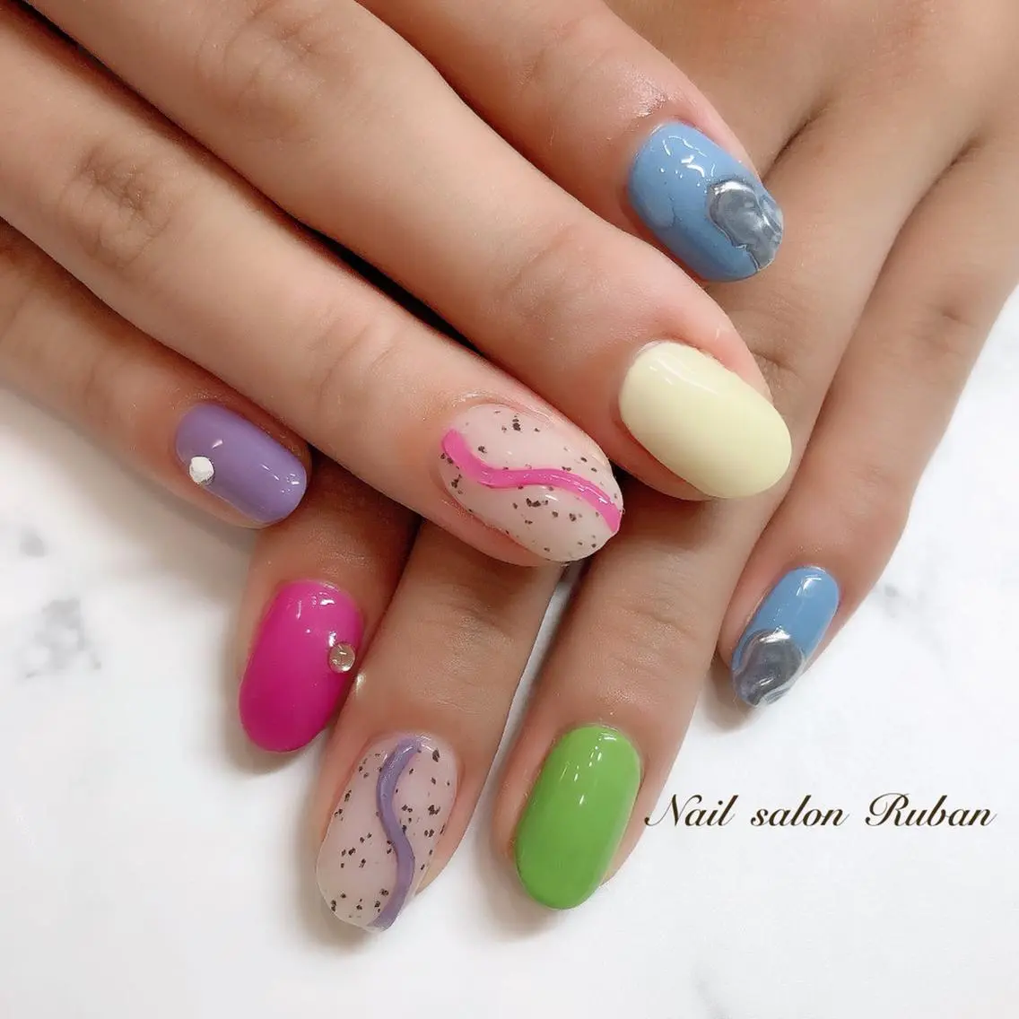 ネイル Nail salon Rubanのネイルデザイン