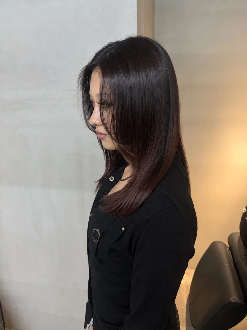 セミロング YUTSUKI 🫧のヘアスタイル