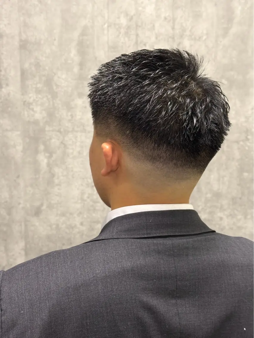 ショート メンズ 對馬 虎太郎のヘアスタイル