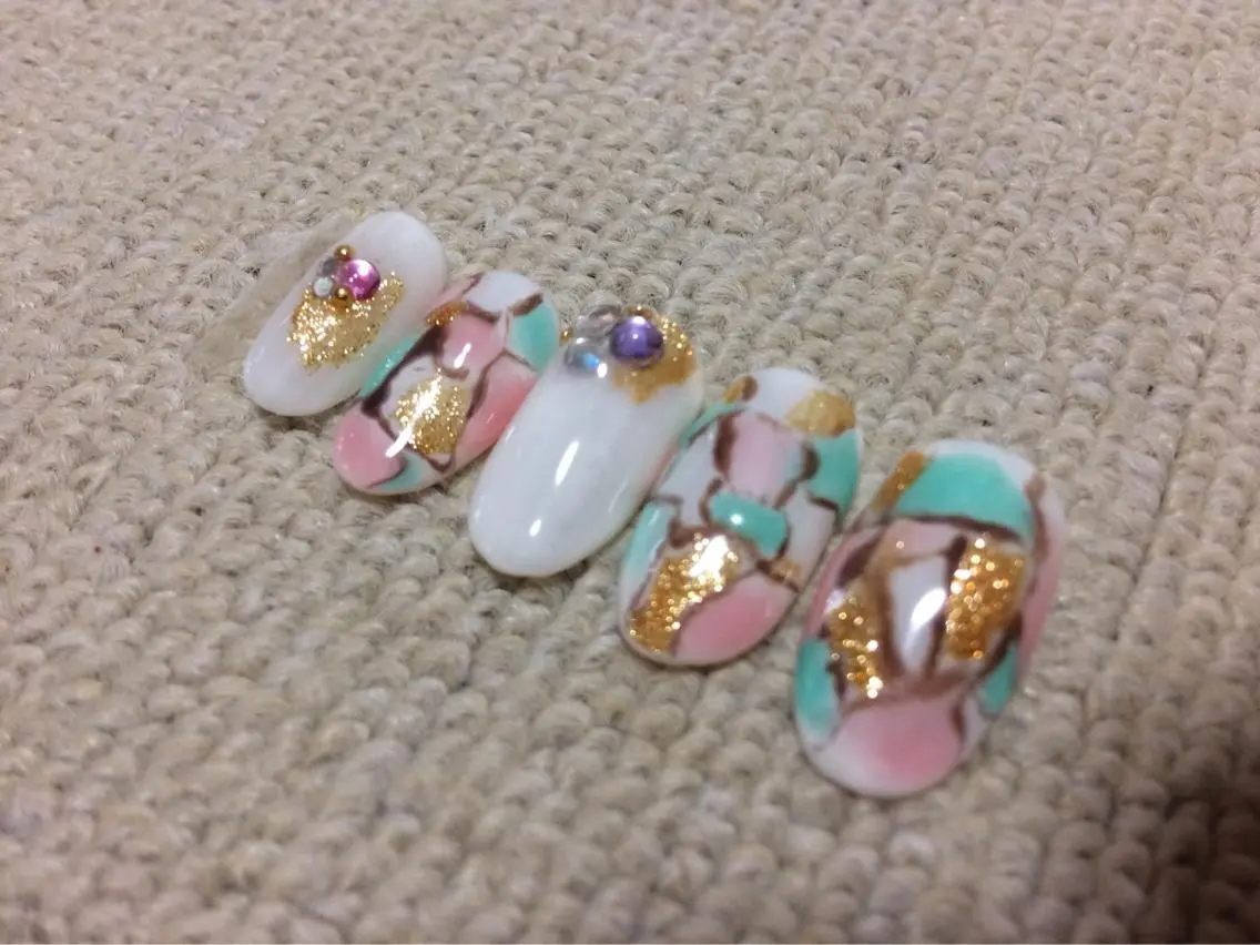 ネイル ネイルチップ 東大阪/ ROBED nail salonのネイルデザイン
