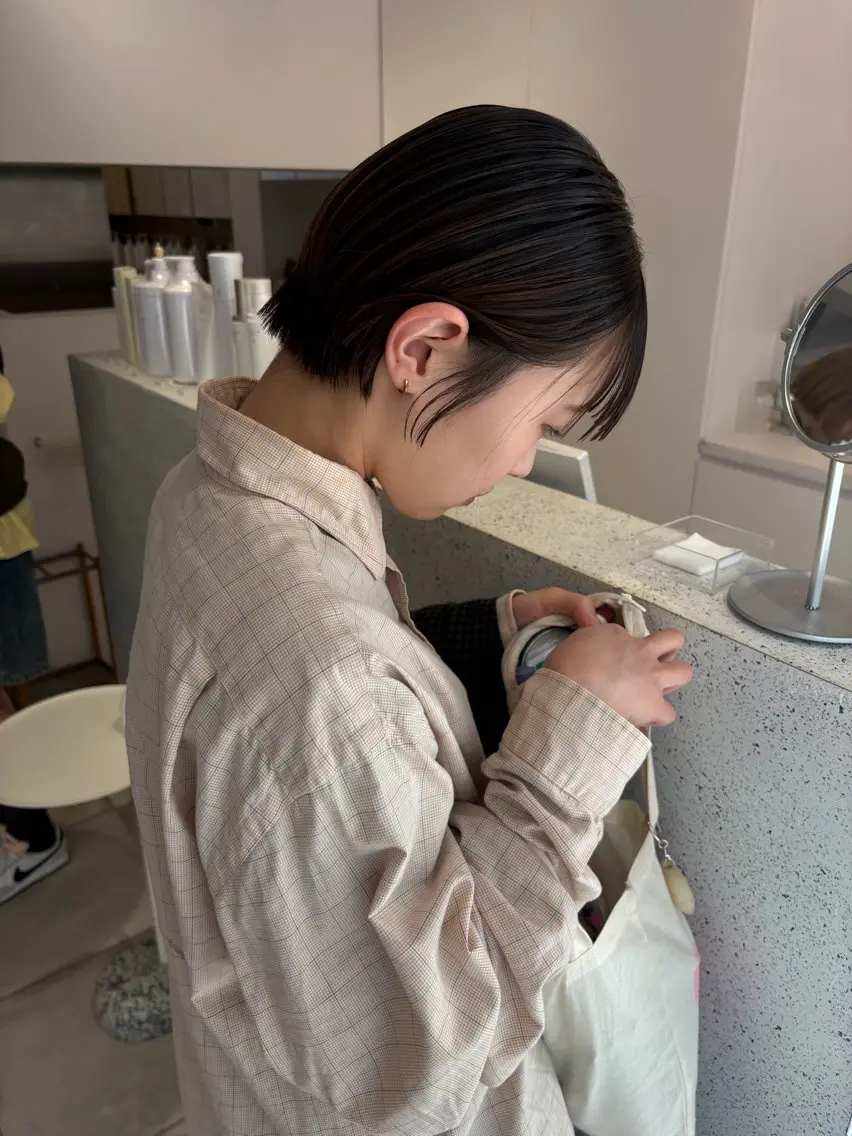 ショート rin 京都美容室のヘアスタイル