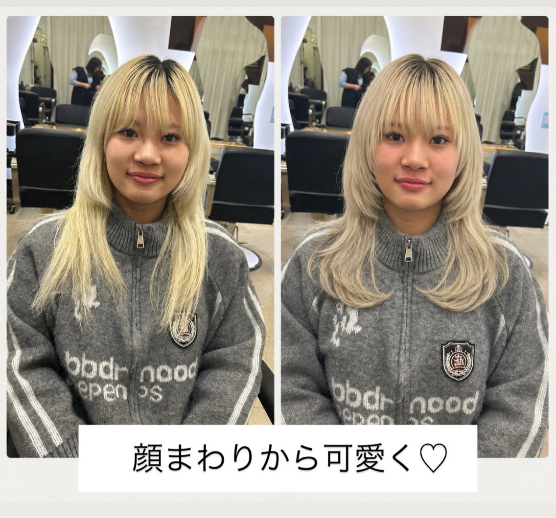 セミロング カット 梅田 / 茶屋町 / 髪質改善/🎀こゆずのヘアスタイル
