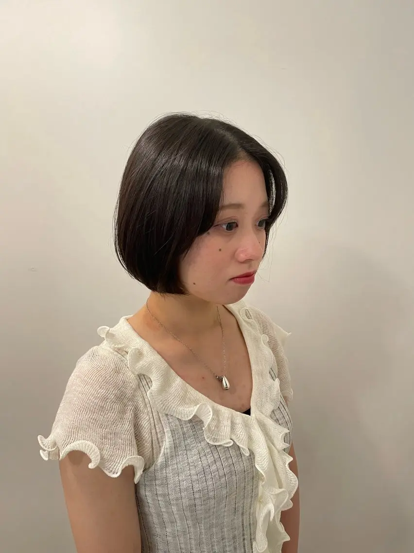 ショート ボブ パーマモデル/ 🌷内藤美乃🌷のヘアスタイル