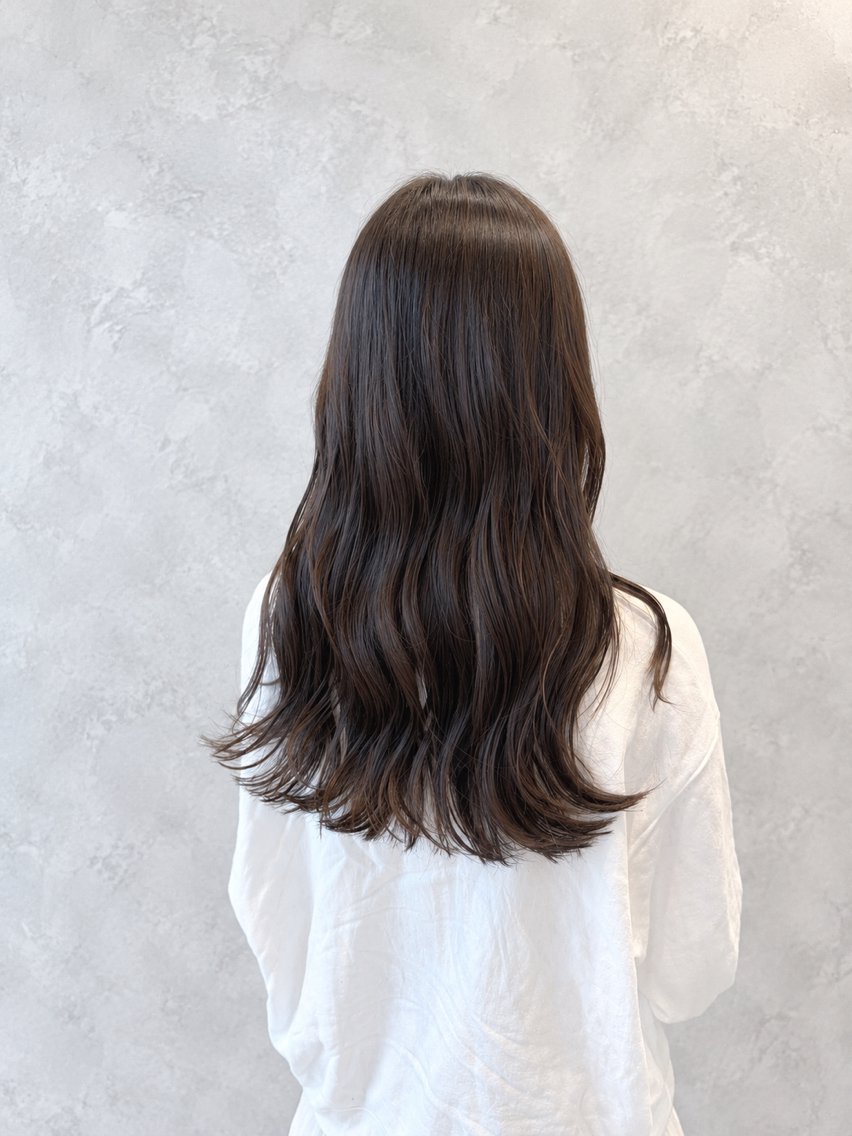 ロング カラー ヘアカラー 🫧ツヤ髪/透明感 カラー🫧AOIのヘアスタイル