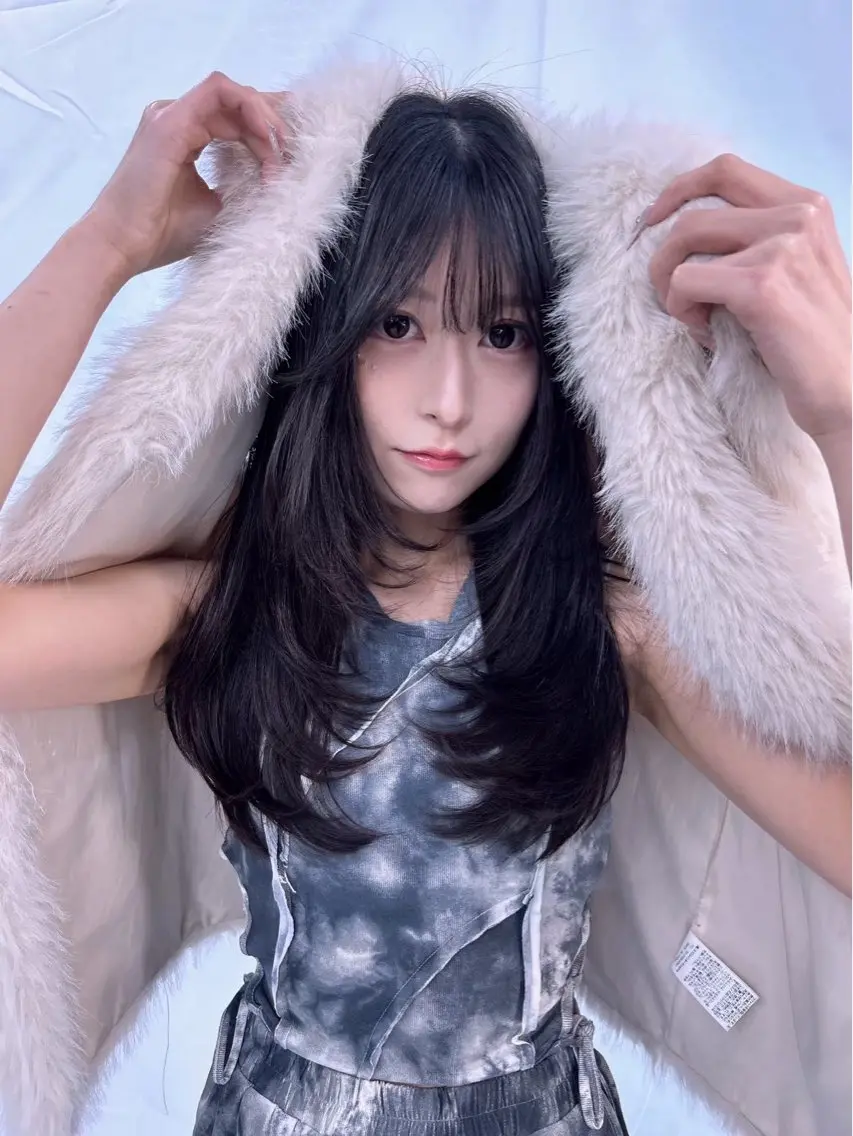 ロング カット 釘本 聖章のヘアスタイル